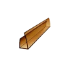 U-profil zamykający 1050mm brązowy 10mm