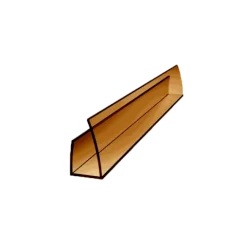 U-profil zamykający 1050mm brązowy 10mm