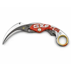 Velocity Karambit Red | 16 cm | Metal | Brelok | Valorant