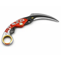 Velocity Karambit Red | 16 cm | Metal | Brelok | Valorant