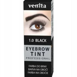 VENITA Farba do brwi w proszku Henna 1.0 Black