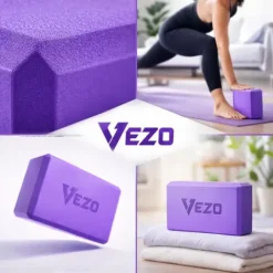 Vezo blok do jogi ćwiczeń kostka piankowa klocek yoga profesjonalny klocek