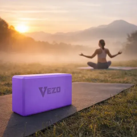 Vezo blok do jogi ćwiczeń kostka piankowa klocek yoga profesjonalny klocek