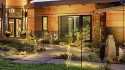 Vezo lampa solarna ogrodowa konewka led wbijana dekoracyjna girlanda 80cm