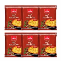 Vifon Zupa błyskawiczna pięć smaków 70 g x 6 sztuk