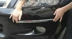 Volvo V70 III Kombi (III, 07-16) - Listwy Ochraniacz Zderzaka - CHROM