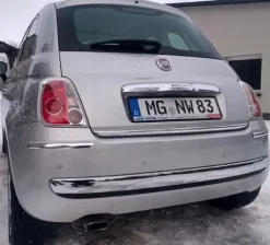 Volvo V70 III Kombi (III, 07-16) - Listwy Ochraniacz Zderzaka - CHROM