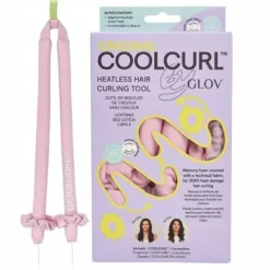 Wałek do kręcenia loków 2 gumki Glov Coolcurl Heatless Hair Curling Tool