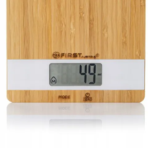 Waga kuchenna BAMBUSOWA 5kg/1g FIRST AUSTRIA