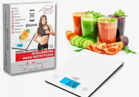 WAGA KUCHENNA ELEKTRONICZNA FIT020 BLUETOOTH 5kg