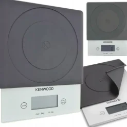 Waga kuchenna Kenwood AT850 Czarna do 8kg Prezycja 2kg Szkło