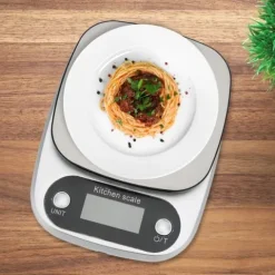 Waga kuchenna MEMFLOW Waga kuchenna 5000g 0,1g srebrny/szary 5 kg