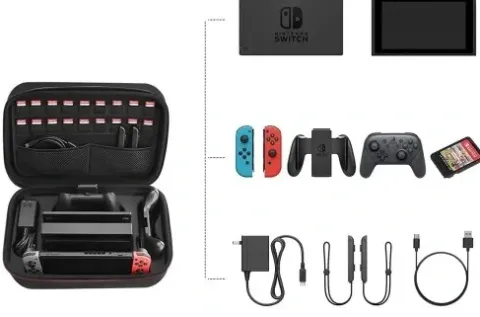 Walizka Torba Etui Pokrowiec Nintendo Switch OLED