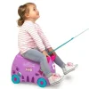 WALIZKA TRUNKI JEŻDŻĄCA WALIZECZKA - JEŹDZIK KOTEK