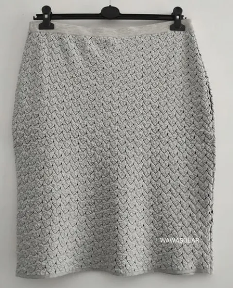 WAWASOLAR SPÓDNICA dzianina XL 42 XXL 44 WYPRZEDAŻ