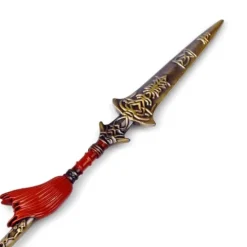 Włócznia Partyzancka | 20 cm | Metal | Brelok | Pierścień Elden