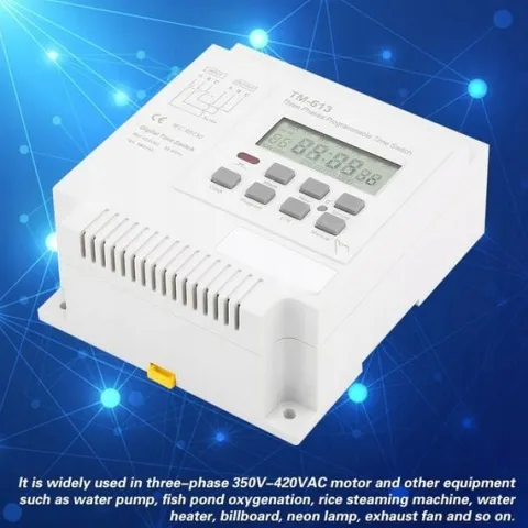 WŁĄCZNIK WYŁĄCZNIK CZASOWY TRÓJFAZOWY 380V TM-613 16A 50-60HZ