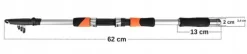 Wędka teleskopowa Miracle Fish BIG RIVER 210 cm WT: 20-80g 2,1 m