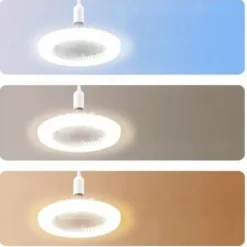 WENTYLATOR SUFITOWY z Oświetleniem LED PLAFON Obrotowy 360 + Pilot