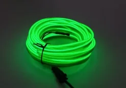 Światłowód EL WIRE Ambient Taśma LED 5m zielony