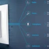 Wideodomofon intercom LARA-IC/MF kość słoniowa, design LOGUS90, EFAPEL, ELKOEP, iNELS, TMF, MF, BASE