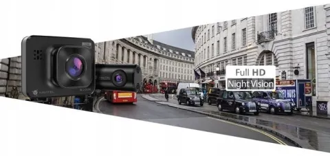 Wideorejestrator kamera samochodowa Navitel RC2 Dual Przód tył Full HD 2"