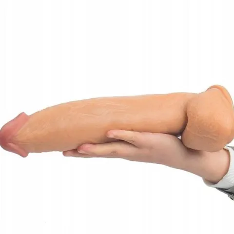 WIELKI DONG, OGROMNE DILDO SZTUCZNY GRUBY PENIS NA PRZYSSAWCE 28CM