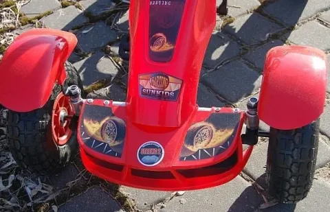 WIELKI GOKART NA PEDAŁY FORMUŁA, POMP KOŁA/F-618