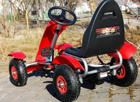 WIELKI GOKART NA PEDAŁY FORMUŁA, POMP KOŁA/F-618