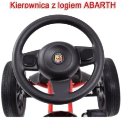 WIELKI LICENCJONOWANY GOKART FIAT ABARTH KOŁA EVA JAKOŚĆ /PB9388A