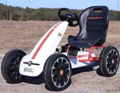 WIELKI LICENCJONOWANY GOKART FIAT ABARTH KOŁA EVA JAKOŚĆ /PB9388A