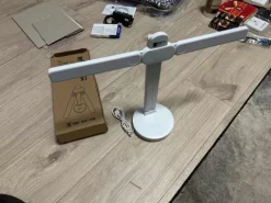 Wielofunkcyjna Lampa Biurkowa LED z Regulowanymi Ramionami Zasilanie USB