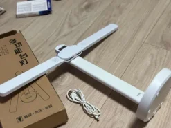 Wielofunkcyjna Lampa Biurkowa LED z Regulowanymi Ramionami Zasilanie USB