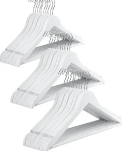 Wieszaki na ubrania drewniane 30szt MS-858 Massido