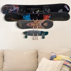 Wieszak John Paddle SKATE 4 na 4 deski snowboard, deskorolka, kite, wake, trickboard, longboard