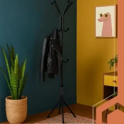 Wieszak Stojący 170Cm - Czarny Ruhhy 26362
