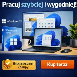 ⚡ Windows 11 Home Klucz / Oprogramowanie - ONLINE 24/7 - GWARANCJA ⚡