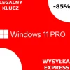 🔑 Windows 11 Pro Klucz - Natychmiastowa dostawa - Gwarancja - Online 24/7