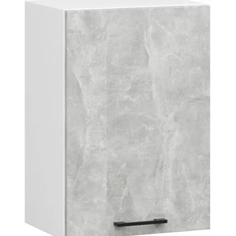 WISZĄCA SZAFKA KUCHENNA OLIWIA W 50cm BIAŁA / BETON