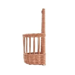 Wiszący Kosz wiklinowy na bagietki Ø30 H30/62 cm