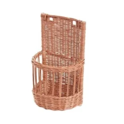 Wiszący Kosz wiklinowy na bagietki Ø30 H30/62 cm