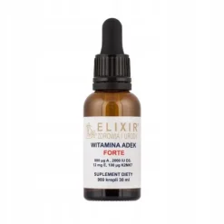 WITAMINA ADEK FORTE A D3 E K2 MK-7 30ml 900 KROPLI