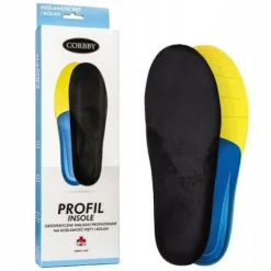 Wkładki do butów ortopedyczne supinujące na platfusa Profil Insole r. 35-37