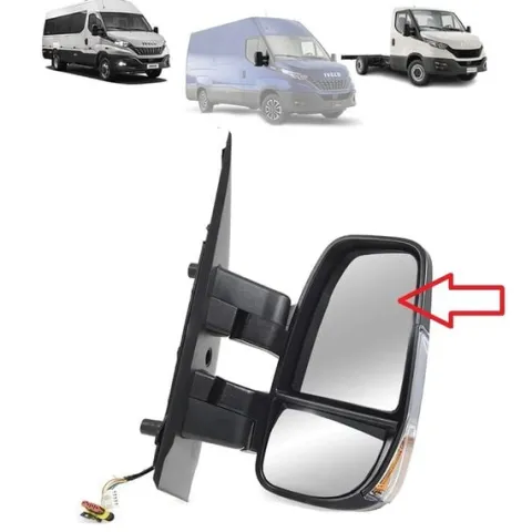 Wkład Lusterka Prawy Górny Ogrzewany Iveco Daily 2014-2025 Lustro Krótkie