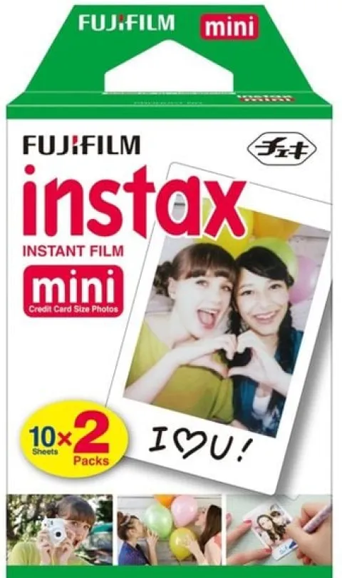 Wkłady Fujifilm Instax Mini Glossy 2 pack 20 zdjęć (40 zdjęć)