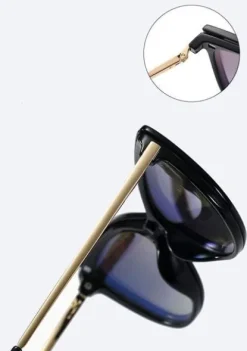 2W1 Kocie Damskie OKULARY do KOMPUTERA + Nakładka przeciwsłoneczna CLIP-ON
