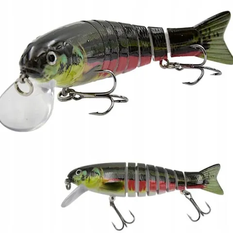 WOBLER na Szczupaka łamany tonący 11 cm 17 g