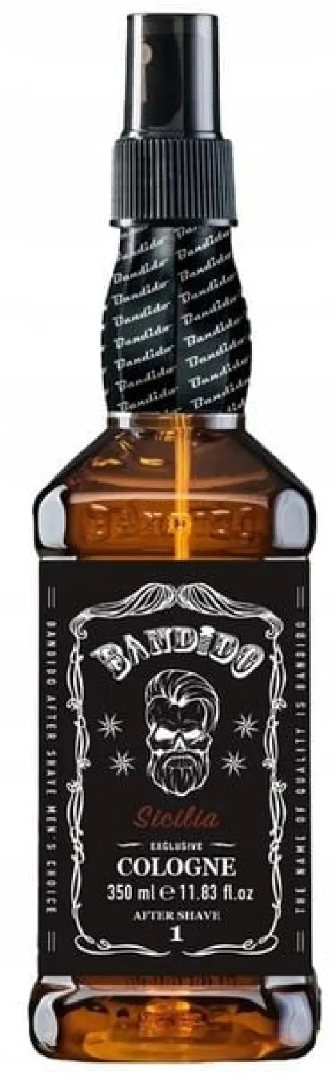 Woda Kolońska PO GOLENIU dla Mężczyzn BANDIDO Barber Sicilia Cologne 350ml