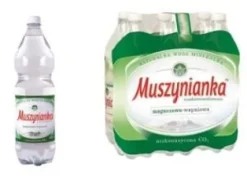 Woda Muszynianka mineralna niskonasycona CO2 12 sztuk
