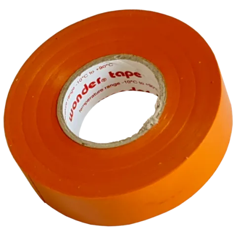 WONDER TAŚMA K1XB0 0,15mm/19mm/20m POMARAŃCZOWA, PREMIUM VDE MROZOODPORNA
